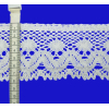 Koronka bawełniana 80mm BIAŁA (op.12,5m)