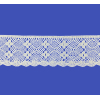 Koronka bawełniana 80mm BIAŁA (op.25m)