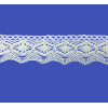 Koronka bawełniana 45-50mm BIAŁA (op.12,5m)