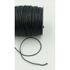 Sznurek woskowany 3mm - CZARNY (100m)