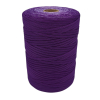 Sznurek poliestrowy płaski 4mm (op.280m ) FIOLET - LILA 4762