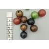 Korale matowe 18mm - mix