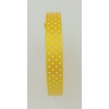 Wstążka w kropki 12mm - ŻÓŁTA