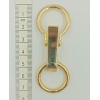 Klamra ozdobna zapięcia 75X28mm złota