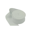 Guma 50mm brokat BIAŁA (op.5m)