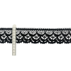 Koronka bawełniana 55-60mm CZARNA (op.12,5m)