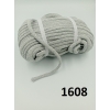 Sznur bawełna 8mm DZIANY SZARY (op.50m) 1608
