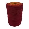 Sznurek poliestrowy płaski 4mm (op.280m ) BORDO - MIODOWY 4751