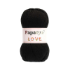 Włóczka Papatya LOVE - CZARNA - 2000 - MOTEK