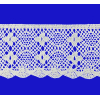 Koronka bawełniana 80mm BIAŁA (op.12,5m)