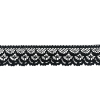 Koronka bawełniana 55-60mm CZARNA (op.12,5m)