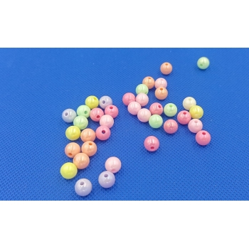 Perełki 8mm - mix kolorów - [25gram]