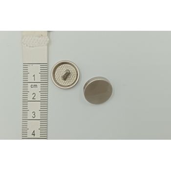 Guziki ozdobne metal -  srebrne mat 24L (op.2szt.)