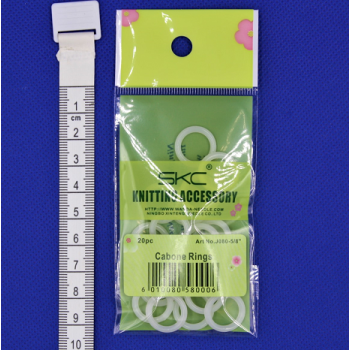 Plastikowe kółka do obrabiania szydełkiem [16mm]