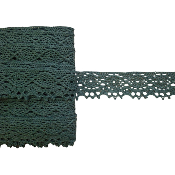 Koronka bawełniana 30mm SZAŁWIA (op.12,5m)