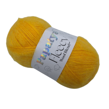 Włóczka Papatya FLEECY - żółty - 7850 - MOTEK