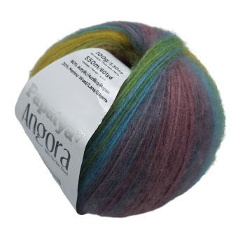 Włóczka Papatya ANGORA - MELANŻ - 61 - MOTEK