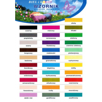 Barwnik do tkanin - cała gama kolorów