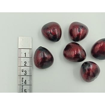 Korale bordo ( op.10szt.)