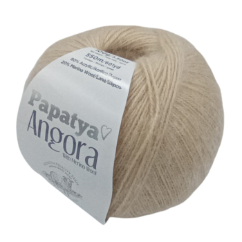 Włóczka Papatya ANGORA - BEŻ - 4180 - MOTEK
