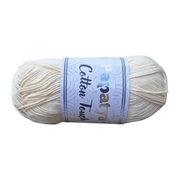 Włóczka Papatya Cotton Touch ŚMIETANA 0050