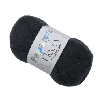 Włóczka Papatya FLEECY - grafit - 2590 - MOTEK