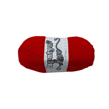 Włóczka Papatya LOVE - CZERWONA - 3070 - MOTEK