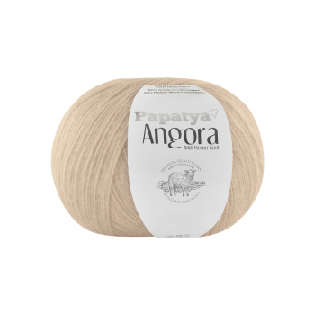Włóczka Papatya ANGORA - BEŻ - 4180 - MOTEK