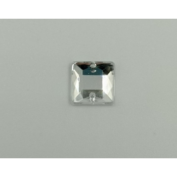 Kamienie ozdobne - GAMA KOLORÓW - kwadrat 10x10mm - op.25sztuk