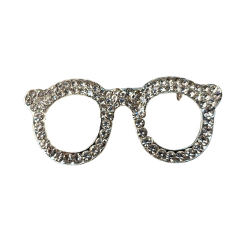 Broszka ozdobna - OKULARY