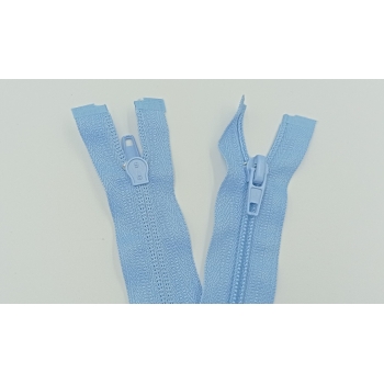 Zamek rozdzielczy sprężynka 70cm - NIEBIESKI (op.2szt.)