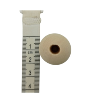 Koraliki drewno 18mm [60szt]