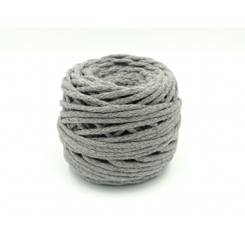 Sznur bawełniany 5mm POPIEL (50m) NR 125