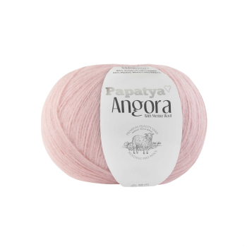 Włóczka Papatya ANGORA - RÓŻ - 4120 - MOTEK
