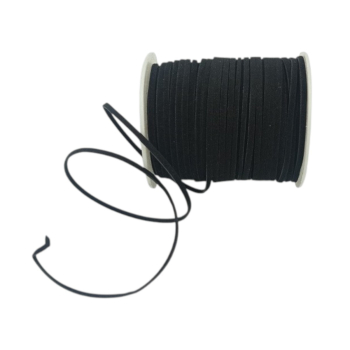 Rzemyk płaski 3mm - CZARNY (op.45,7m)