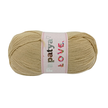 Włóczka Papatya LOVE - JASNY BEŻ - 9140 - MOTEK