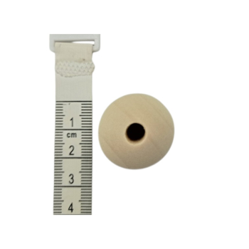 Koraliki drewno 14mm [80szt]