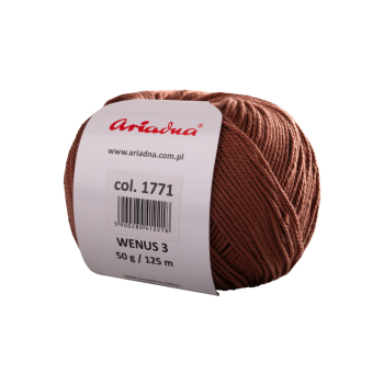 Włóczka Ariadna Wenus 3 [ 50g/125m ] kol.1771