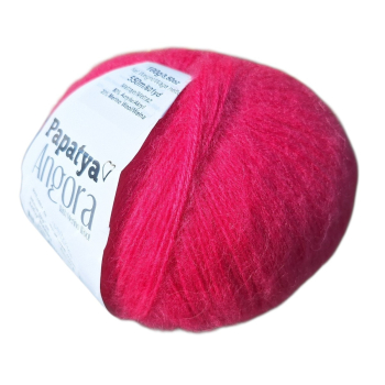 Włóczka Papatya ANGORA - FUKSJA - 4060 - MOTEK