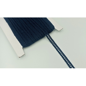 Koronka bawełniana 10mm GRANAT (op.12,5m )