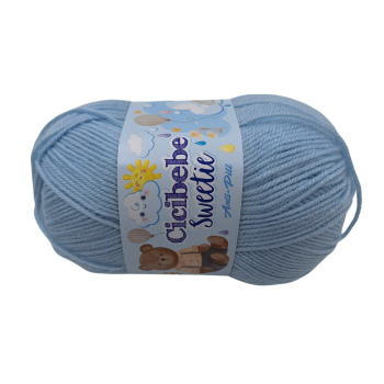 Włóczka Papatya Cicibebe Anty Pill - błękit - 5135 - MOTEK