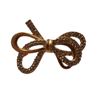 Broszka ozdobna - kokarda 3x4cm