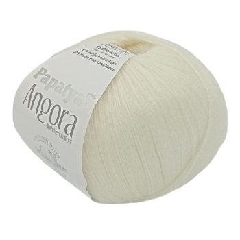 Włóczka Papatya ANGORA - ŚMIETANKA - 1200 - MOTEK
