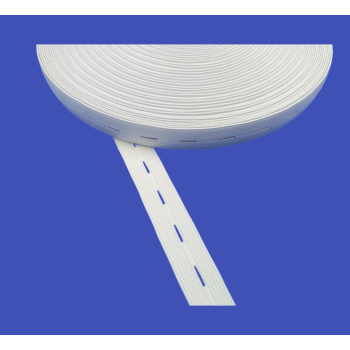 Guma z dziurkami 18mm biała (op.25m)