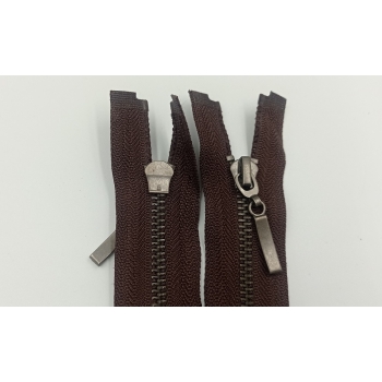 Zamek oxyda 50cm - BRĄZ (op.2szt.)