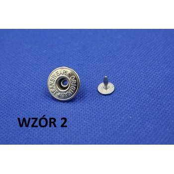 Guziki JEANS 17" ruchome (blister)