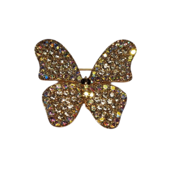 Broszka ozdobna - MOTYL 3,5 x 3cm