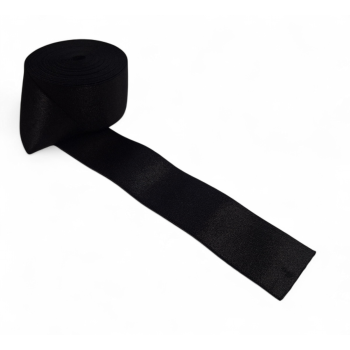 Guma 40mm tkana CZARNA (op.5m)