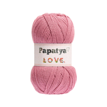 Włóczka Papatya LOVE - CIEMNY WRZOS - 3570 - MOTEK