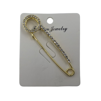 Agrafka ozdobna ZŁOTA (op.2szt.)